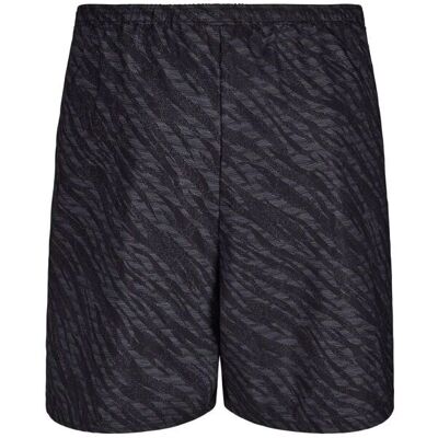 Pantaloni scurți tehnici pentru bărbați cu imprimeu negru - Shorts Pantaloni scurți tehnici pentru bărbați cu imprimeu negru - Shorts