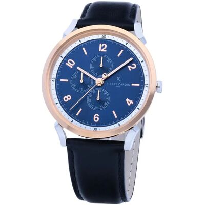 Pierre Cardin Silberuhr - Klassisch, Elegant, 44mm Pierre Cardin Silberuhr - Klassisch, Elegant, 44mm