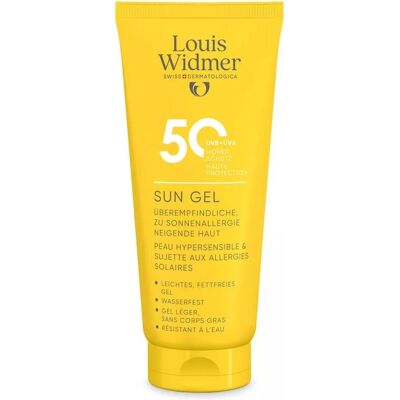 Louis Widmer Widmer Sun Gel 50 SPF 100 ml - Sonnen Gel Louis Widmer Widmer Sun Gel 50 SPF 100 ml - Sonnen Gel