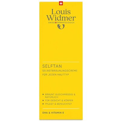 Widmer Sun Selbstbräunungscreme - Selbstbräunungscreme Widmer Sun Selbstbräunungscreme - Selbstbräunungscreme