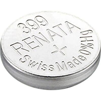Pile bouton d'oxyde d'argent Renata 399 - Montre & Calculatrice Pile bouton d'oxyde d'argent Renata 399 - Montre & Calculatrice