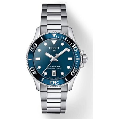 Tissot Seastar T120.210 - T120.210.11.041.00 - Publicité Tissot Seastar T120.210 - T120.210.11.041.00 - Publicité