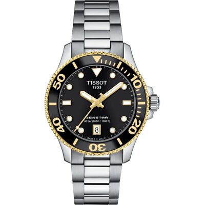 Tissot Seastar T120.210 - T120.210.21.051.00 - Publicité Tissot Seastar T120.210 - T120.210.21.051.00 - Publicité