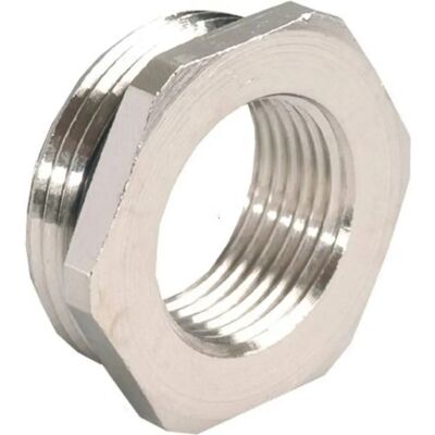 Kaiser Reduktion M75-M63 - Messing, vernickelt - 5 St Kaiser Reduktion M75-M63 - Messing, vernickelt - 5 St