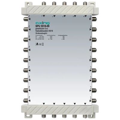 Axing SPU 5518-09 Metallischer Kabelsplitter - Kabelsplitter/Combiner Axing SPU 5518-09 Metallischer Kabelsplitter - Kabelsplitter/Combiner