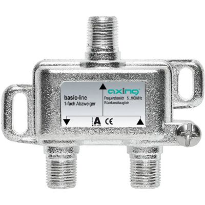 Suddivisore cavo in acciaio inossidabile Axing BAB 10-18 Suddivisore cavo in acciaio inossidabile Axing BAB 10-18