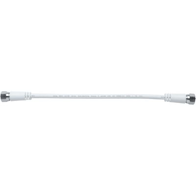 Cavo coassiale Axing MAK05080 - 50cm - Doppia schermatura - Connettore F - Uso digitale Cavo coassiale Axing MAK05080 - 50cm - Doppia schermatura - Connettore F - Uso digitale