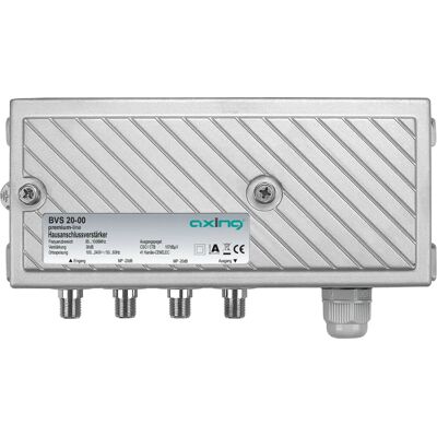 Axing BVS02000 Amplificateur TV 36 dB - Amplificateur de signal Axing BVS02000 Amplificateur TV 36 dB - Amplificateur de signal
