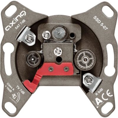 Axing SSD 5-07 Universal Satellite Socket - Series Distribution Axing SSD 5-07 Universal Satellite Socket - Series Distribution