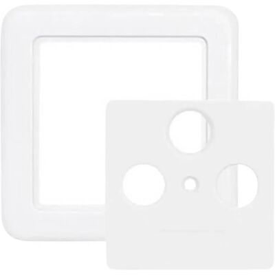 Axing SZU 2-10 - Abdeckung für Antennendose - Weiß - 75x75mm Axing SZU 2-10 - Abdeckung für Antennendose - Weiß - 75x75mm