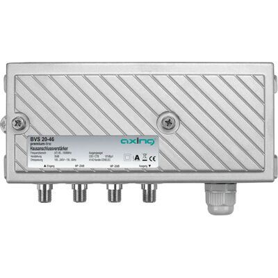 Axing BVS02046 Amplificateur de signal TV - Amplificateur Axing BVS02046 Amplificateur de signal TV - Amplificateur
