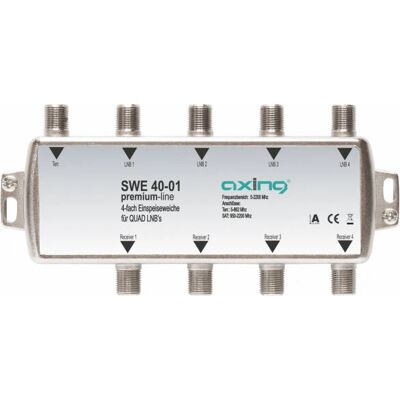 Axing SWE 40-01 Combiné de câbles - SAT & terrestre Axing SWE 40-01 Combiné de câbles - SAT & terrestre