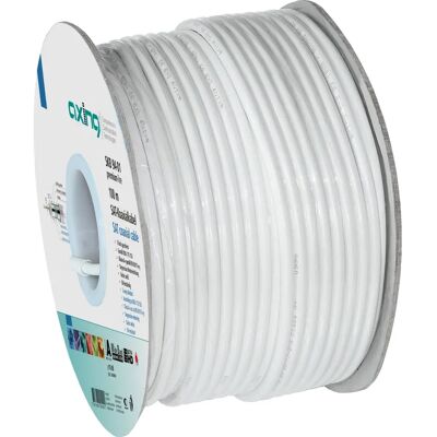 Câble coaxial Axing SKB09401 - 100 m, triple blindé Câble coaxial Axing SKB09401 - 100 m, triple blindé