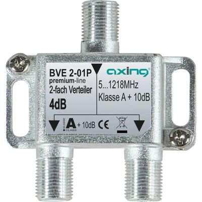 Axing BVE 2-01P Divisore in acciaio inossidabile - Divisore di cavi Axing BVE 2-01P Divisore in acciaio inossidabile - Divisore di cavi