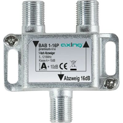Axing BAB 1-16P Grauer Kabelsplitter - Kabelsplitter Axing BAB 1-16P Grauer Kabelsplitter - Kabelsplitter
