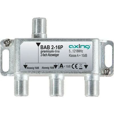 Diviseur câble Axing BAB 2-16P - TV, Internet, Antenne Diviseur câble Axing BAB 2-16P - TV, Internet, Antenne