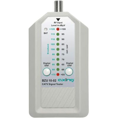 Axing BZU1002 Tester di Segnali - Piccolo e Facile da Usare per CATV Axing BZU1002 Tester di Segnali - Piccolo e Facile da Usare per CATV