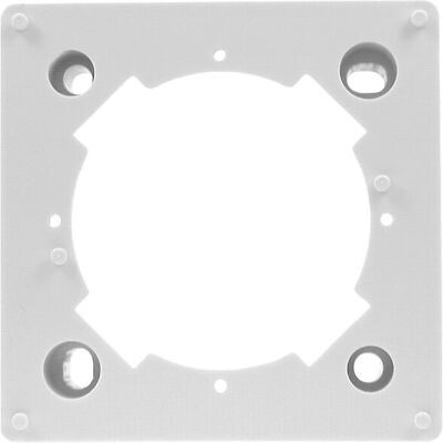 Axing TZU001001 Blanco - Marco de montaje superficial para caja de antena, 80x80mm Axing TZU001001 Blanco - Marco de montaje superficial para caja de antena, 80x80mm
