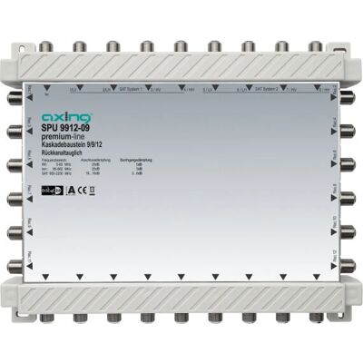 Axing SPU 9912-09 Kabelsplitter - Grau Axing SPU 9912-09 Kabelsplitter - Grau
