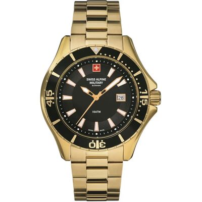 Herrklocka Grovana Nautilus - Svart - Kvarts - 44mm Herrklocka Grovana Nautilus - Svart - Kvarts - 44mm