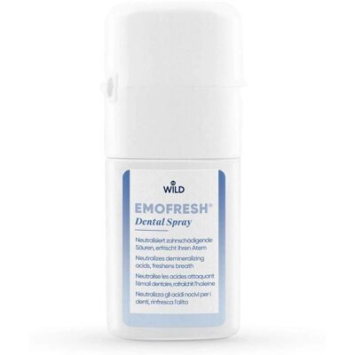 Emofresh Spray Dentaire - 15 ml - Neutralise acides, Renforce émail, Rafraîchit haleine - Publicité Emofresh Spray Dentaire - 15 ml - Neutralise acides, Renforce émail, Rafraîchit haleine - Publicité