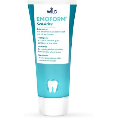 Dentifrice Emoform Pure & Fresh - Sensible, 75ml - Publicité Dentifrice Emoform Pure & Fresh - Sensible, 75ml - Publicité