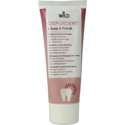 Wild & Co. Wild Depurdent Dentifrice - Pâte, Ponce, Sans Fluor - Publicité Wild & Co. Wild Depurdent Dentifrice - Pâte, Ponce, Sans Fluor - Publicité