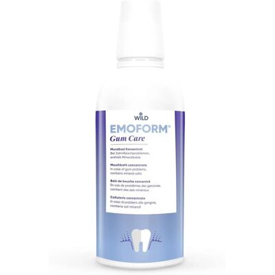 Solution Buccale Emoform Soin des Gencives - Concentré 500ml - Publicité Solution Buccale Emoform Soin des Gencives - Concentré 500ml - Publicité