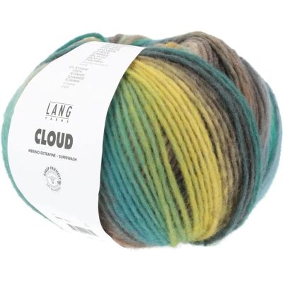 Lang Yarns Cloud - Merino Wolle - Grün - Wintergarn Lang Yarns Cloud - Merino Wolle - Grün - Wintergarn