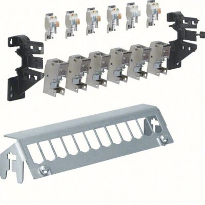 Hager FZ12MM - Panel de parcheo 12 puertos con 6 módulos RJ45 - Caja eléctrica Hager FZ12MM - Panel de parcheo 12 puertos con 6 módulos RJ45 - Caja eléctrica