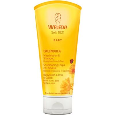 Weleda Baby Calendula 200ml Babywash - Shampoo per bambini Weleda Baby Calendula 200ml Babywash - Shampoo per bambini