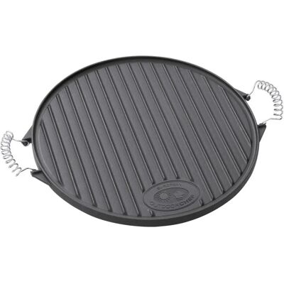 Piastra in Ghisa Doppia Faccia - 39cm - Accessorio per Barbecue Piastra in Ghisa Doppia Faccia - 39cm - Accessorio per Barbecue