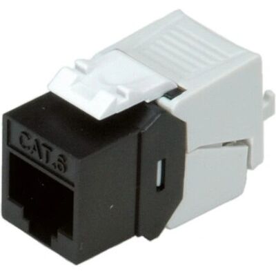 ROLINE Keystone Jack SLIM - Ungevoerd, Werkzeuglos, Compact - Ethernet Cat.6 ROLINE Keystone Jack SLIM - Ungevoerd, Werkzeuglos, Compact - Ethernet Cat.6