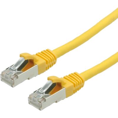 VALUE S/FTP Patch Cord Cat.6 - Halogenfrei - Gelb - 5m VALUE S/FTP Patch Cord Cat.6 - Halogenfrei - Gelb - 5m