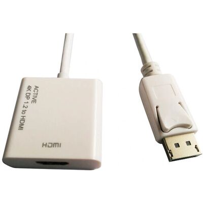 Roline Adattatore DP-HDMI 15 m DisplayPort Bianco - Cavo Adattatore Roline Adattatore DP-HDMI 15 m DisplayPort Bianco - Cavo Adattatore