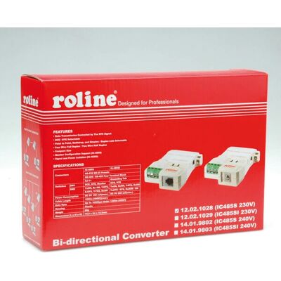 ROLINE Konverter RS232-RS485 - Vollduplex ROLINE Konverter RS232-RS485 - Vollduplex