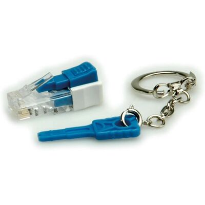 RolLine Lockable RJ45 Plug with Key - Networking Cable RolLine Lockable RJ45 Plug with Key - Networking Cable