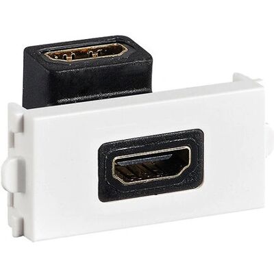 Secomp 25.99.8203 Adattatore HDMI Nero Bianco - Convertitore di genere cavi Secomp 25.99.8203 Adattatore HDMI Nero Bianco - Convertitore di genere cavi