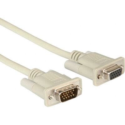 Roline 6m VGA Kabel Grau - VGA Kabel Roline 6m VGA Kabel Grau - VGA Kabel