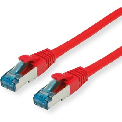 Cable de red VALUE Cat6a S/FTP - 1m, Rojo Cable de red VALUE Cat6a S/FTP - 1m, Rojo