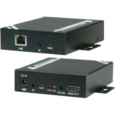 Roline Extendeur HDMI sur paire torsadée - 100m - Publicité Roline Extendeur HDMI sur paire torsadée - 100m - Publicité