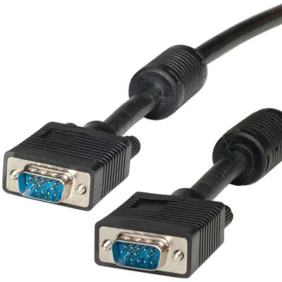 Cavo VGA ROLINE 11.04.5265 Nero - Cavo VGA Cavo VGA ROLINE 11.04.5265 Nero - Cavo VGA