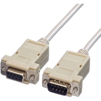 VALUE 11.99.6218 Serielles Kabel - 1,8m Beige RS-232 VALUE 11.99.6218 Serielles Kabel - 1,8m Beige RS-232