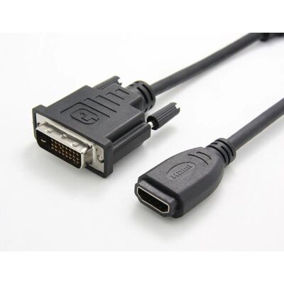 Adaptador DVI a HDMI de Value - 0.15 m Negro Adaptador DVI a HDMI de Value - 0.15 m Negro