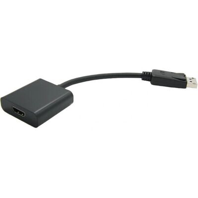 VALUE DisplayPort till HDMI-omvandlare - 0,15m Svart VALUE DisplayPort till HDMI-omvandlare - 0,15m Svart
