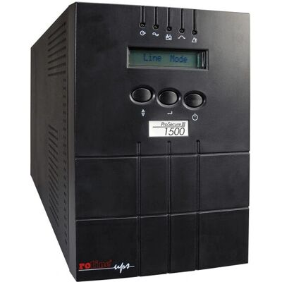 ROLINE 19.40.1063 UPS - 1500 VA/1350 W - Noir ROLINE 19.40.1063 UPS - 1500 VA/1350 W - Noir
