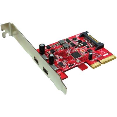 Adaptor PCIe Roline - 2x USB 3.1 Tip C - PCIe 3.0 - Profil Redus Adaptor PCIe Roline - 2x USB 3.1 Tip C - PCIe 3.0 - Profil Redus