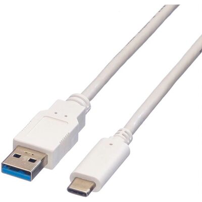 Value USB-Kabel Micro-USB A USB C Weiß - USB 3.2 Gen 2 Value USB-Kabel Micro-USB A USB C Weiß - USB 3.2 Gen 2