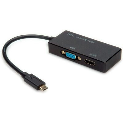 VALUE 12.99.3215 Adattatore grafico USB - 3840x2160 - Nero VALUE 12.99.3215 Adattatore grafico USB - 3840x2160 - Nero