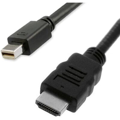 Adaptateur Mini DisplayPort HDMI ITB - Câble vidéo 1m Noir - Publicité Adaptateur Mini DisplayPort HDMI ITB - Câble vidéo 1m Noir - Publicité